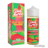 Cloud Nurdz Sour Watermelon Strawberry 100ml 50/50