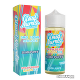 Cloud Nurdz Iced Strawberry Lemon 100ml 50/50