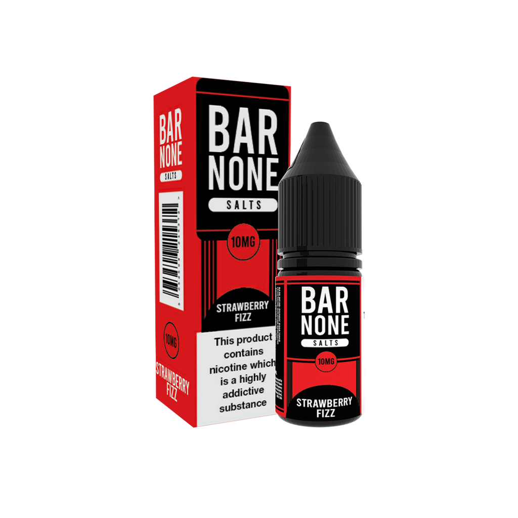 Bar None Salts Strawberry Fizz 10ml The Ace Of Vapez Distro