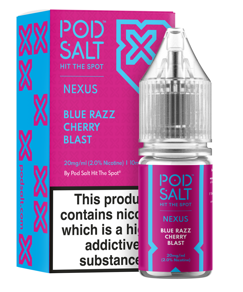 Pod Salt Nexus Blue Razz Cherry Blast 10ml