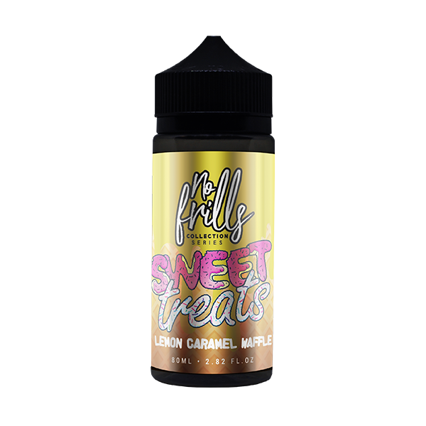 No Frills Collection Series - Sweet Treats Lemon & Caramel Waffle 80ml