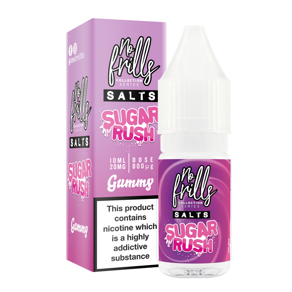 No Frills Salts - Sugar Rush: Gummy Nic Salt 10ml