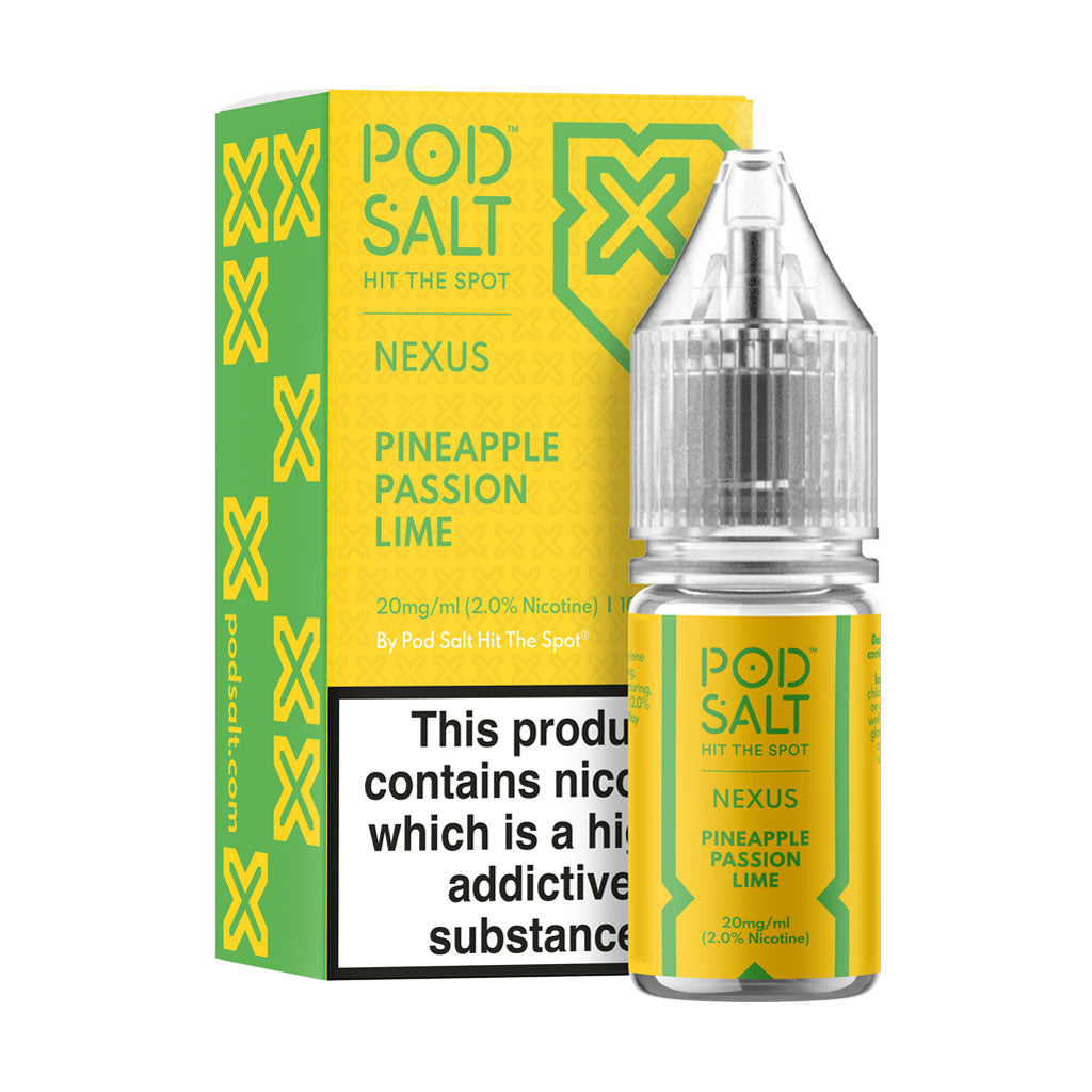 Pod Salt Nexus Pineapple Passion Lime 10ml