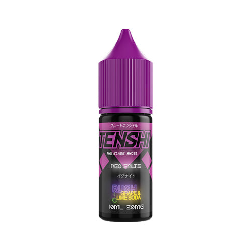 Rush Grape And Lime By Tenshi Salt 10ml (Clearance)